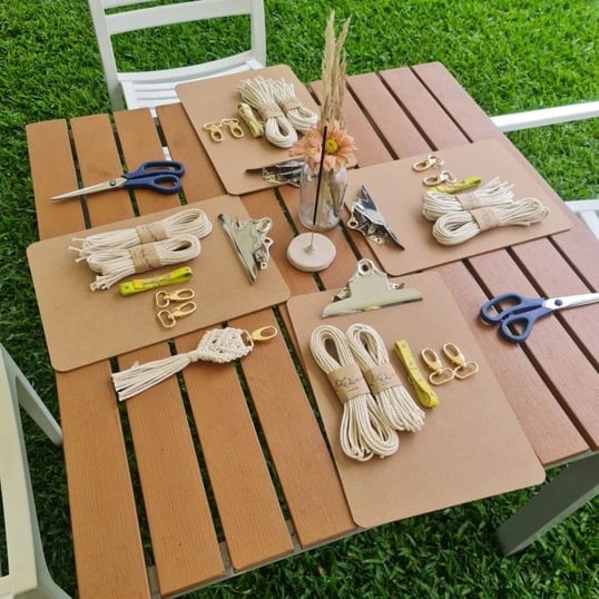 Taller de macramé