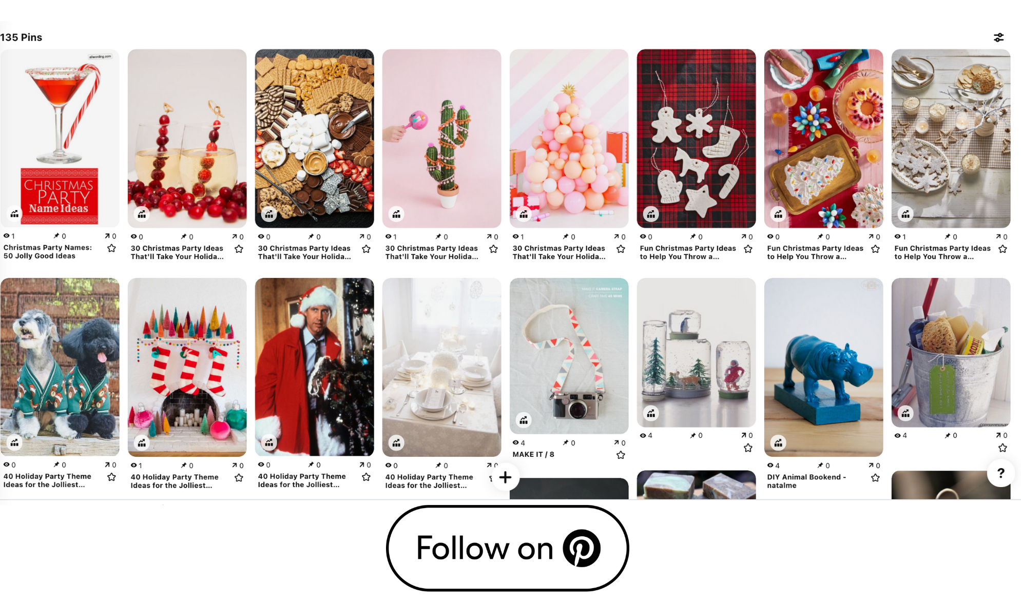 follow on pinterest